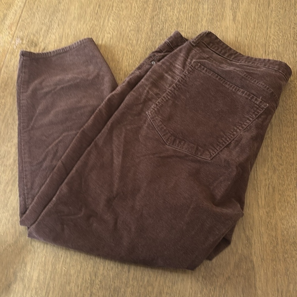 Old Navy brown corduroy paints. Size 24.  Great for fall!